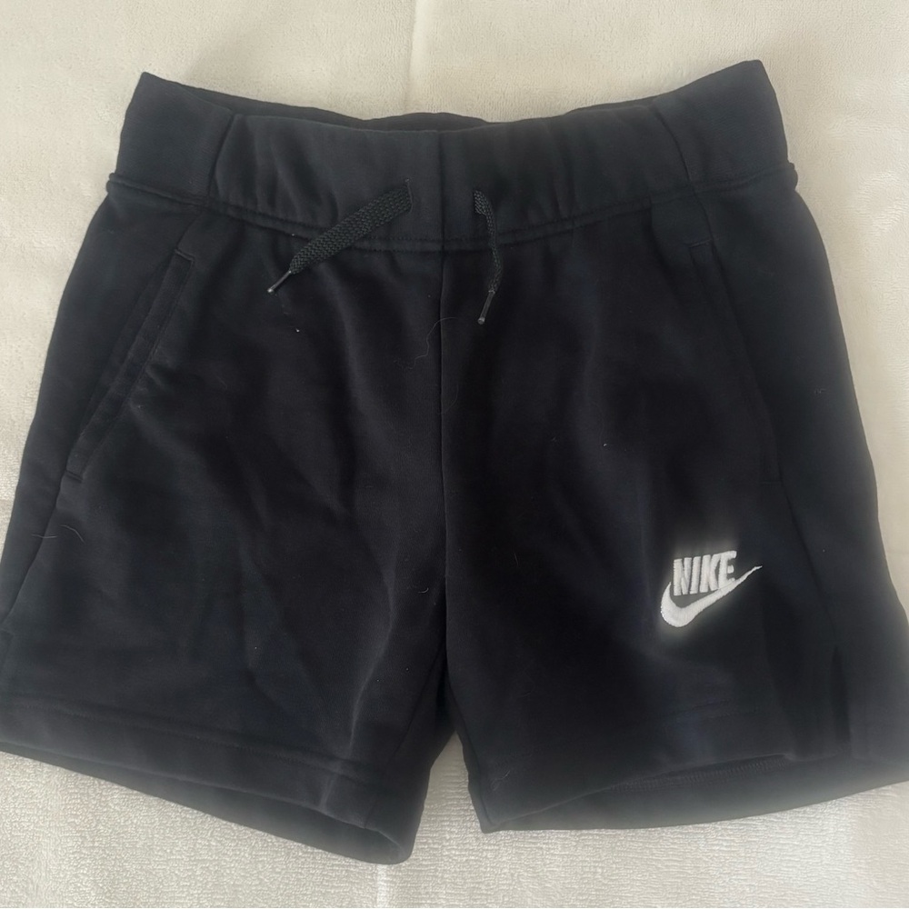 Boys Nike Black Athletic Shorts